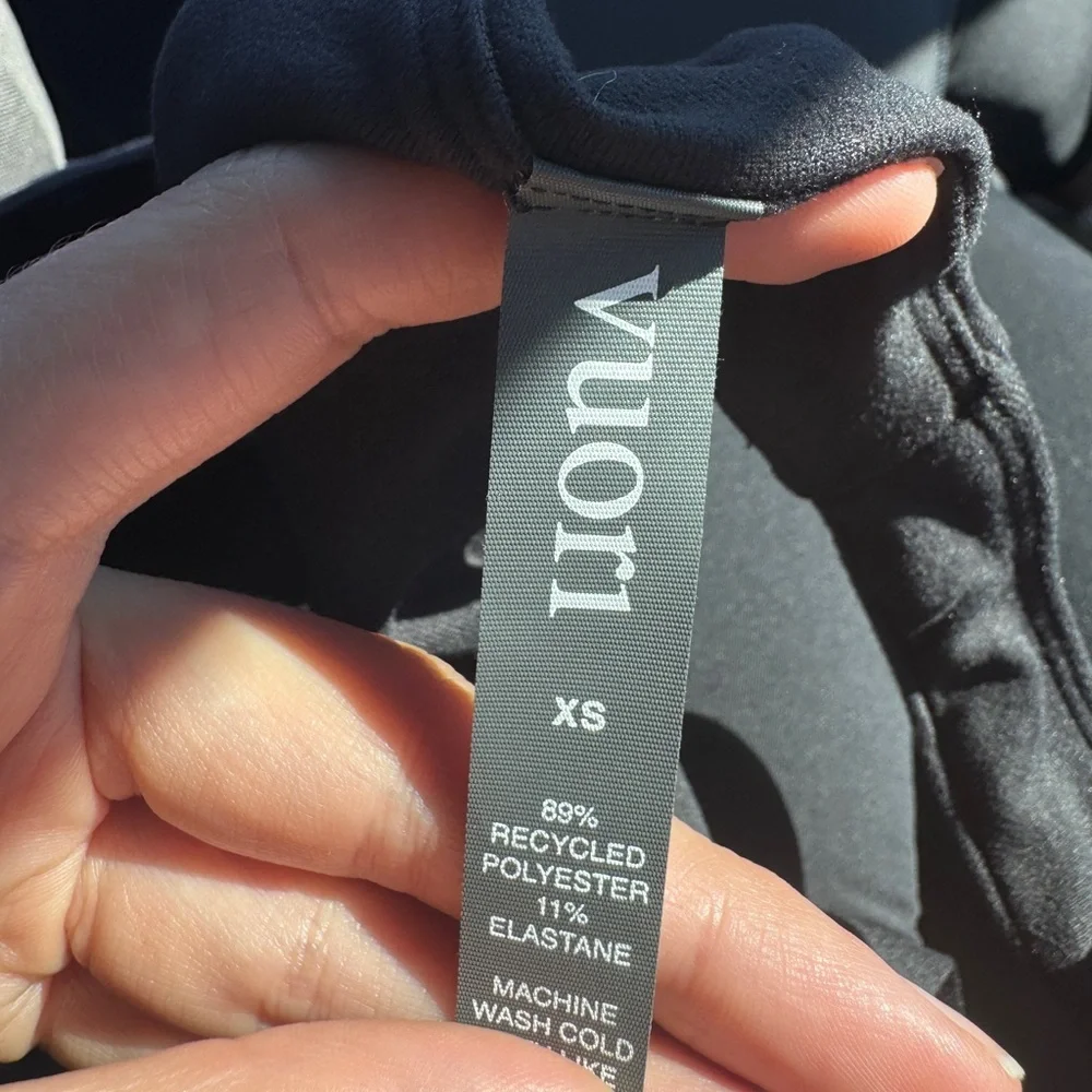 Vuori Halo Racerback Dress Size XS Black